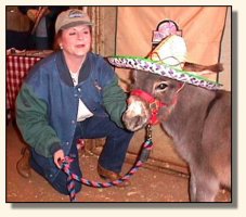 Skylar & Sandy at the Volunteer Horse Fair 2002 (14,392 bytes)